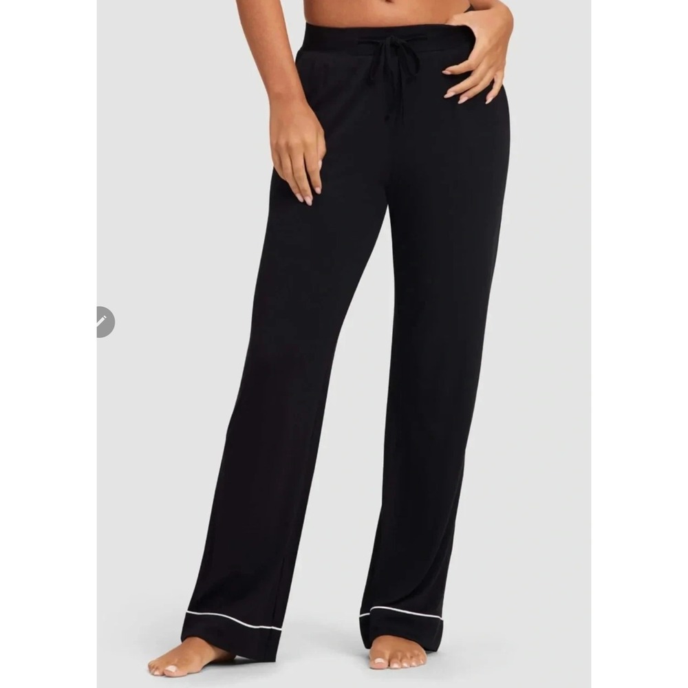 Cozy Earth Bamboo Pajama Pants Women S Black Lightweight Stretch Lounge Soft